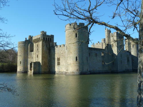 Bodiam Castle from the South East