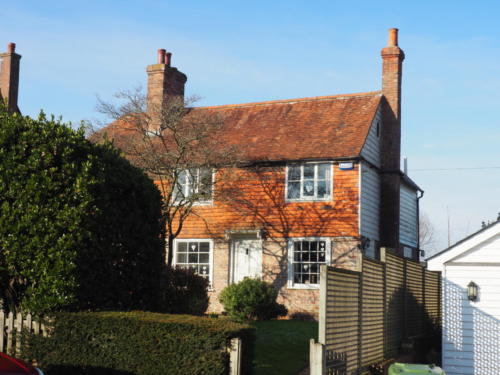 A peg tile cottage