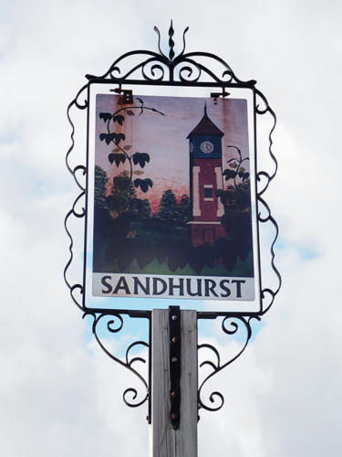 Sandhurst Village Sign